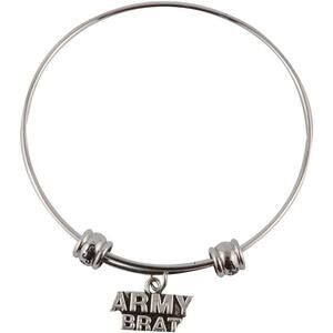 Army Brat Bangle Bracelet Jewelry